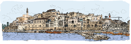 ART PRINT LIMITED TEL AVIV YAFO PANORAMA