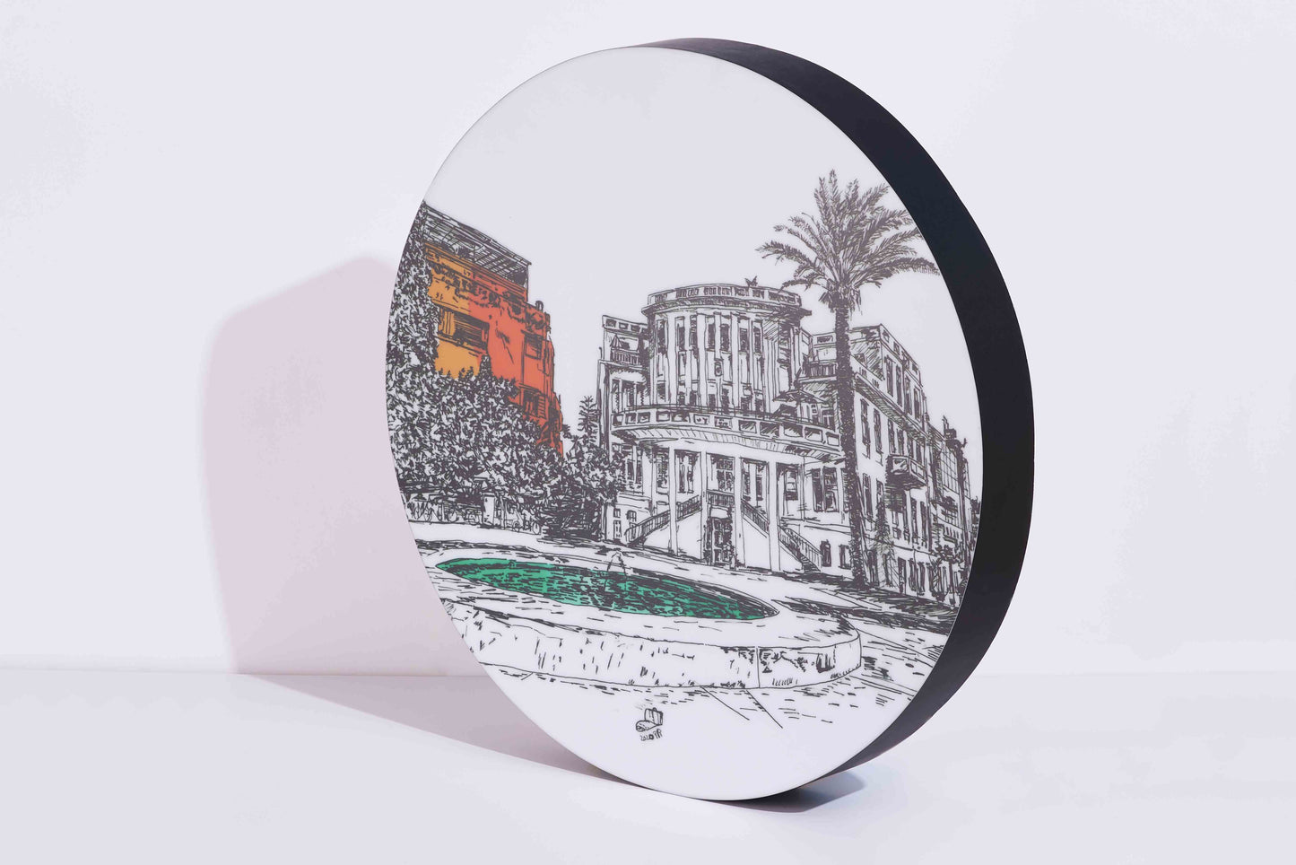 LIGHT BOX TEL AVIV BIALIK SQUARE, OLD CITY HALL