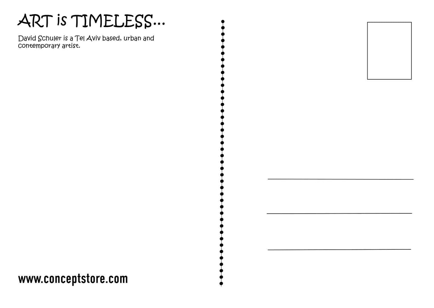 POSTAL CARD CHANUKA SAMEACH