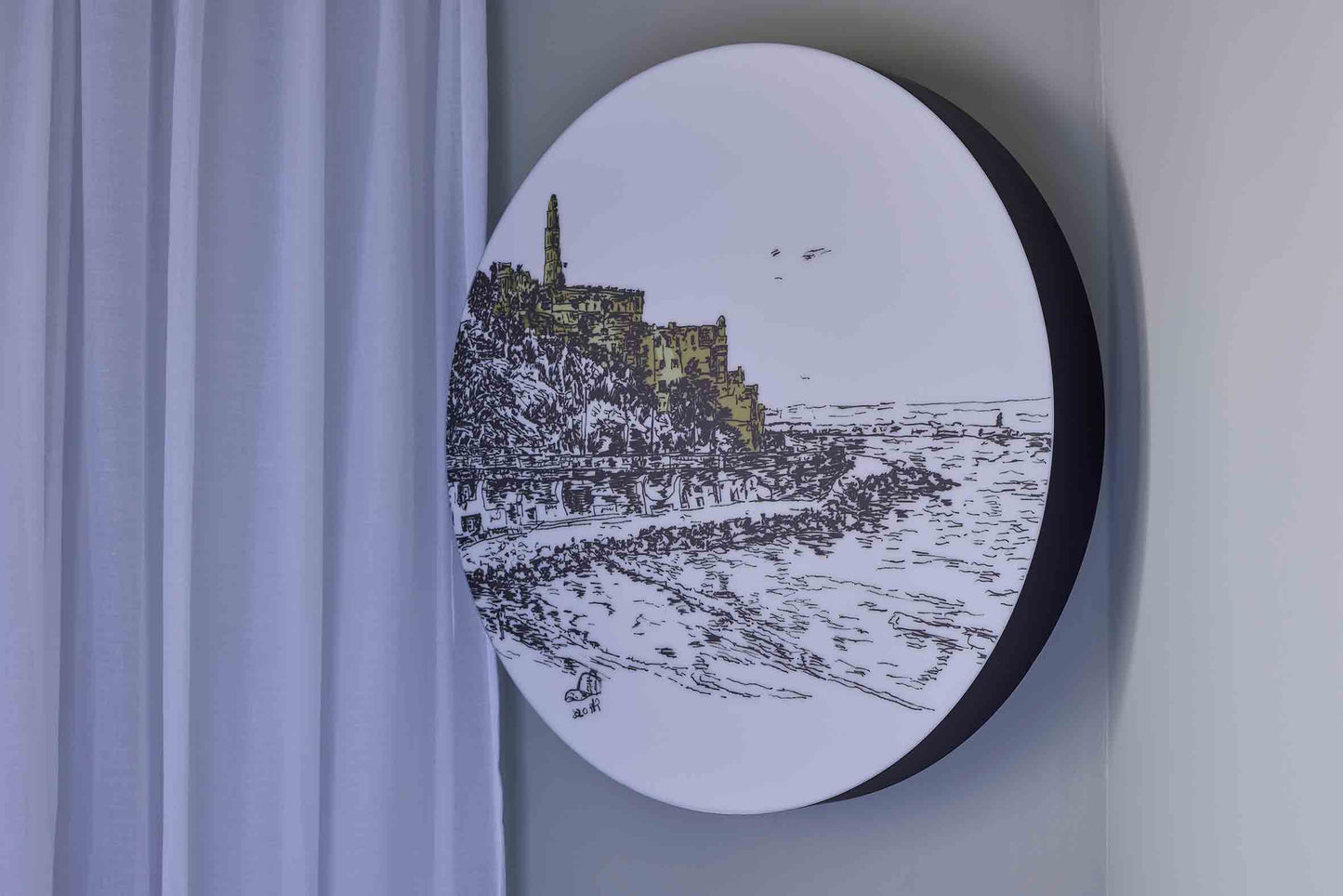 LIGHT BOX TEL AVIV YAFO VIEW