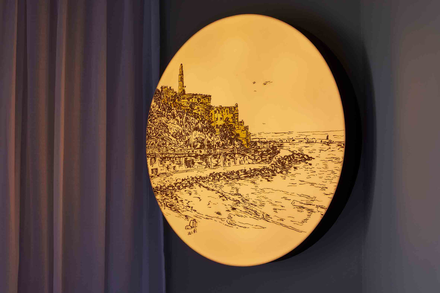 LIGHT BOX TEL AVIV YAFO VIEW