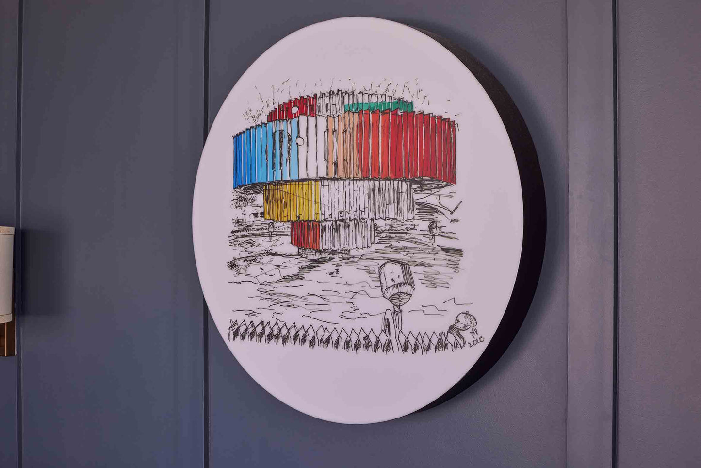 LIGHT BOX TEL AVIV DIZENGOFF SQUARE FOUNTAIN