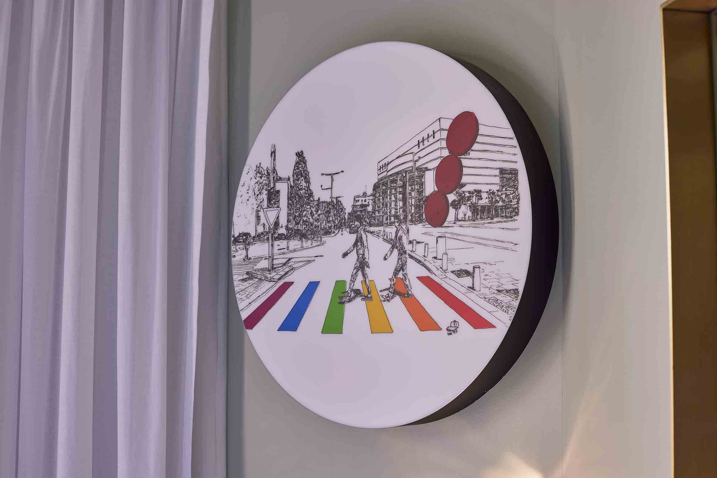 LIGHT BOX TEL AVIV HABIMA OPERA WITH ISRAELI ROCK BAND MASHINA