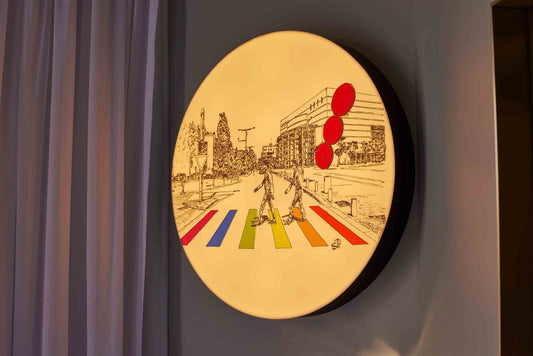 LIGHT BOX TEL AVIV HABIMA OPERA WITH ISRAELI ROCK BAND MASHINA