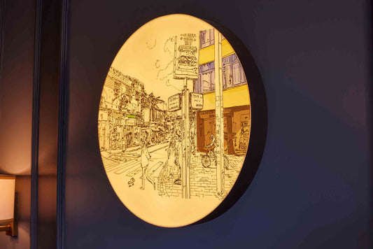 LIGHT BOX TELA AVIV SHENKIN CORNER KING GEORGE STREET