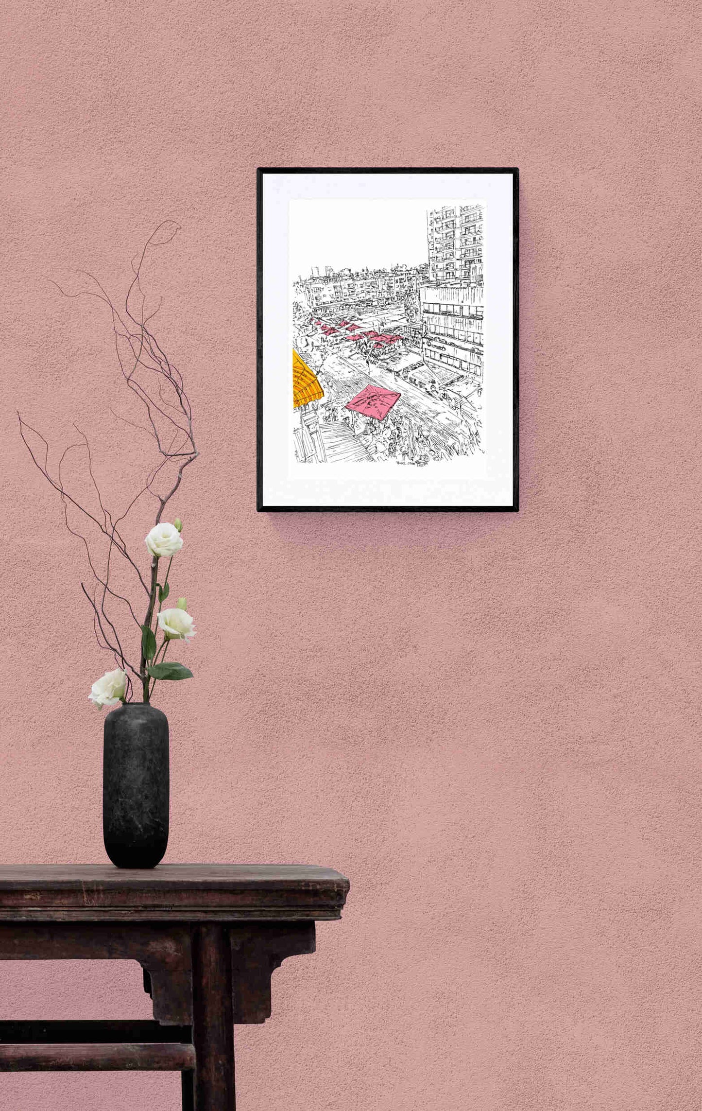 ART PRINT LIMITED KIKAR BASEL (SQUARE) TEL AVIV