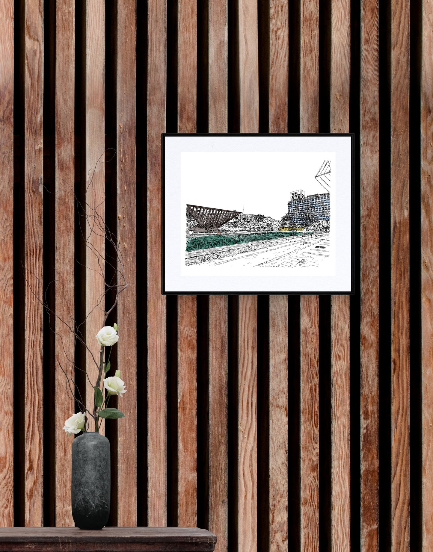 ART PRINT LIMITED KIKAR RABIN CITY HALL TEL AVIV