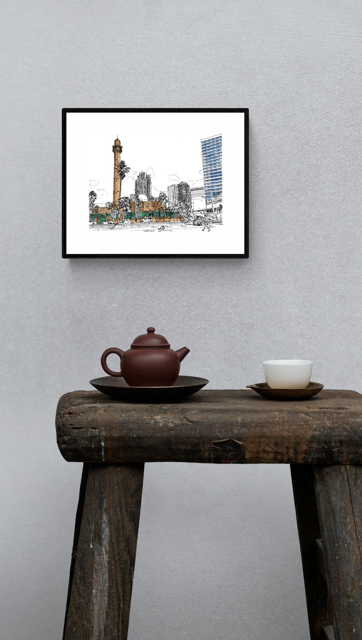 ART PRINT LIMITED MOSQUE TEL AVIV