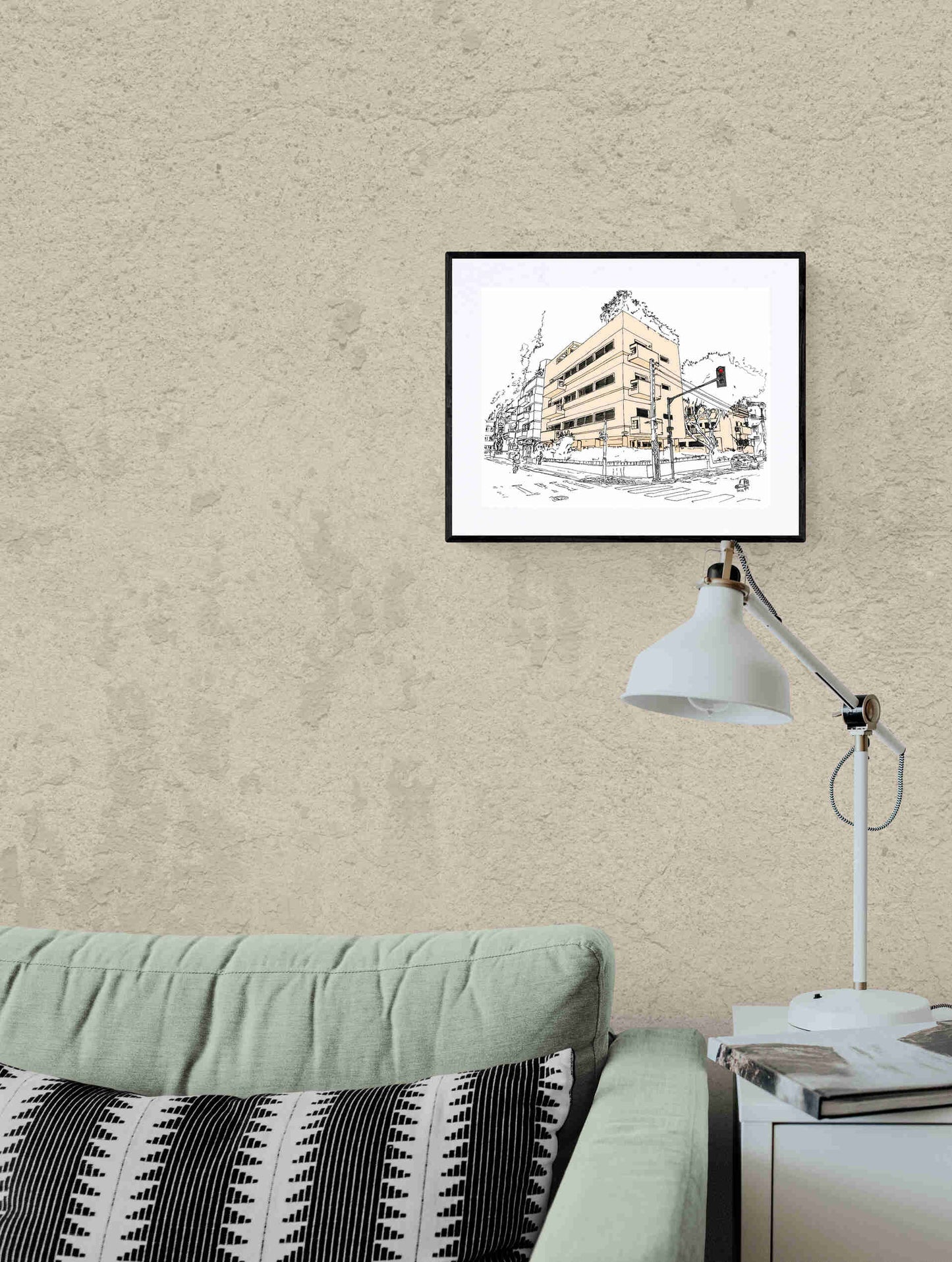 ART PRINT LIMITED THE VIBRANT ROTHILD BOULEVARD A4