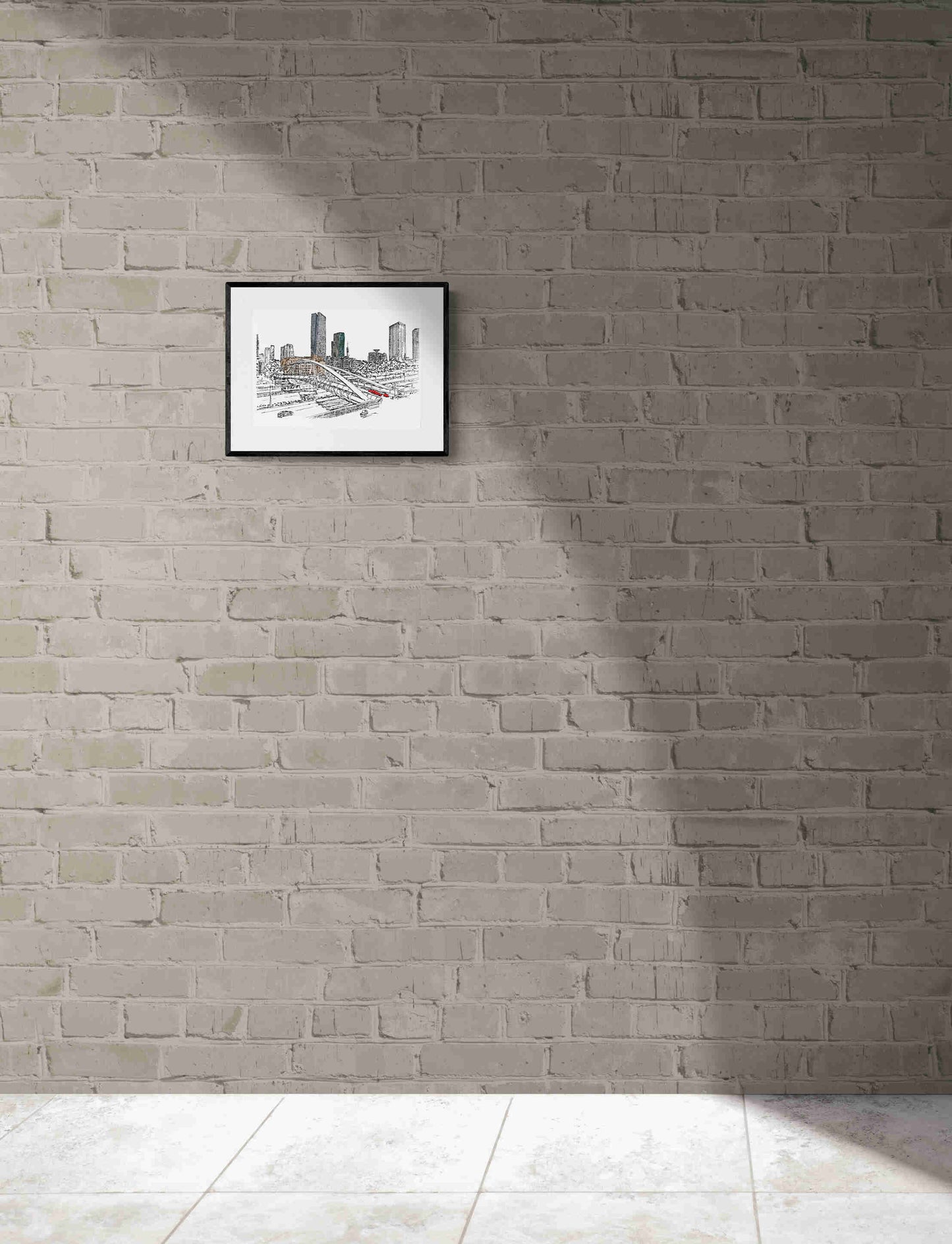 ART PRINT LIMITED TEL AVIV AYALON HIGHWAY YEHUDIT BRIDGE