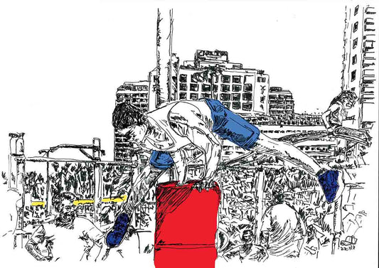 ART PRINT LIMITED TEL AVIV CARLTON HOTEL ON THE BEACH