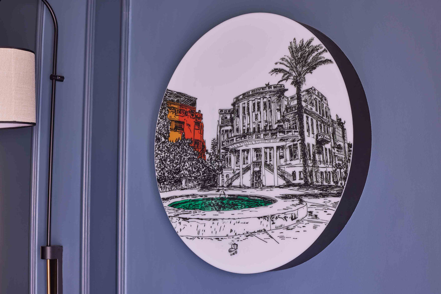 LIGHT BOX TEL AVIV BIALIK SQUARE, OLD CITY HALL