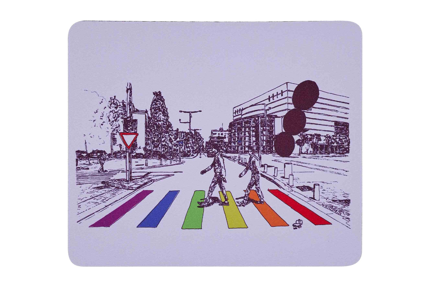 MOUSE PAD HABIMA THEATRE BEATLES TEL AVIV