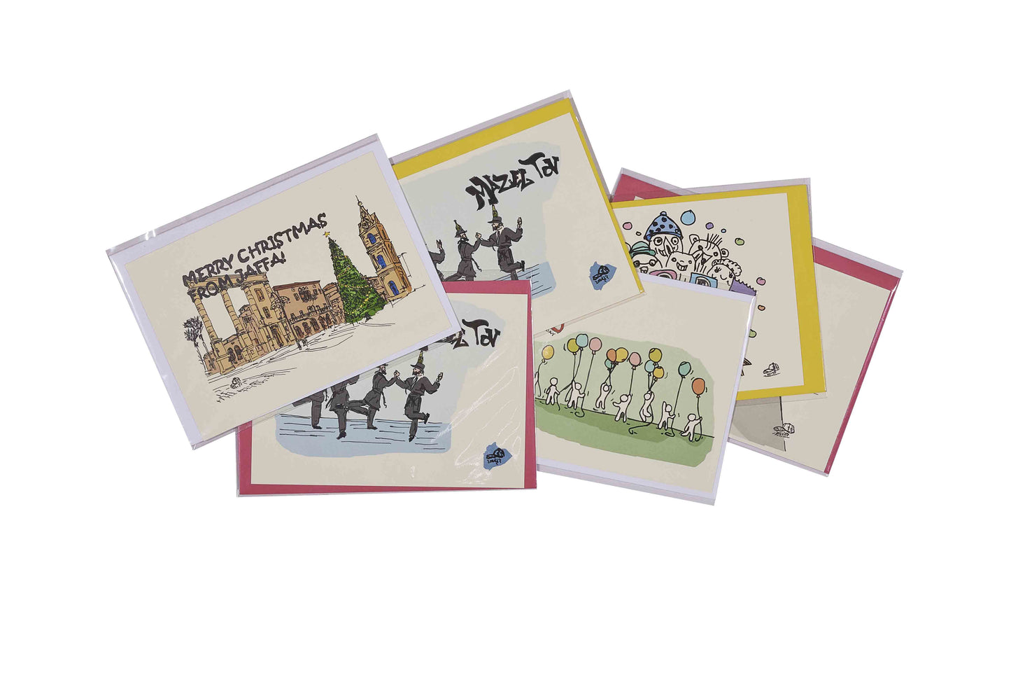 POSTAL CARD CHANUKA SAMEACH