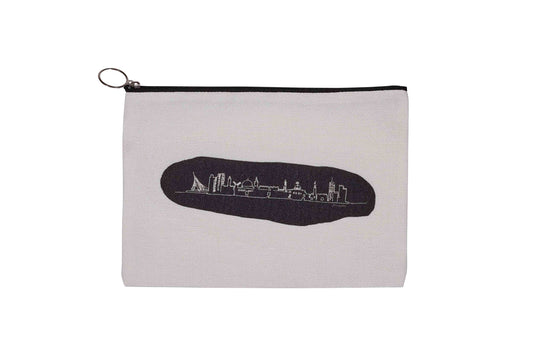 POUCH BAG JERUSALEM SKYLINE