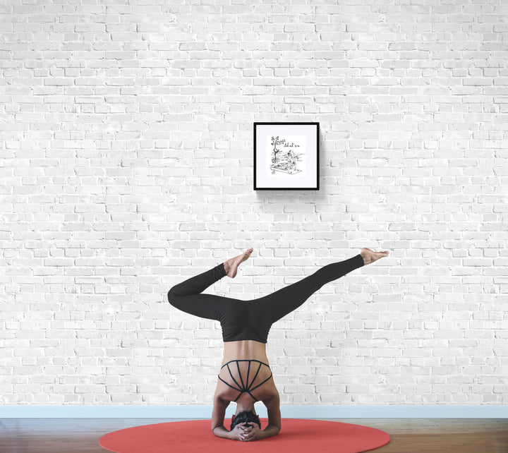 LIMITED ART PRINT YOGA